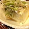 簡単塩ねぎ冷や奴