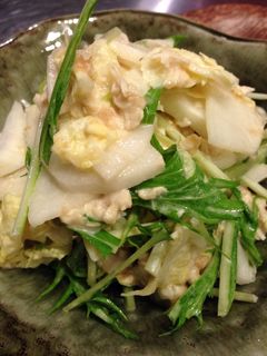 ささみと白菜のかんたんサラダ〜☆-レシピのメイン写真