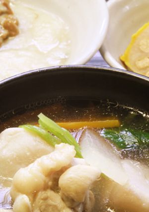 納豆餅の雑煮-レシピのメイン写真