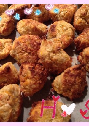ビーガン砂糖不使用人参ココナッツクッキー-レシピのメイン写真