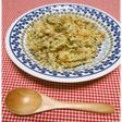 人参の葉とザーサイのチャーハン