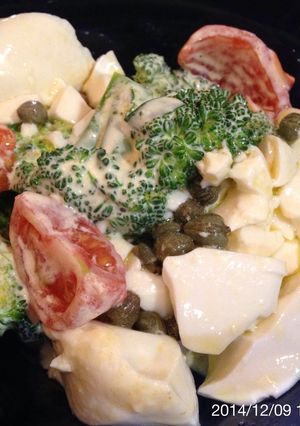 主役はブロッコリー！豆腐マヨサラダ-レシピのメイン写真