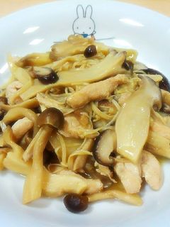 キノコのバター炒め-レシピのメイン写真