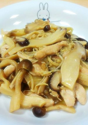 キノコのバター炒め-レシピのメイン写真
