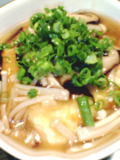 豆腐のキノコあんかけ(人´ω`*)-レシピのメイン写真