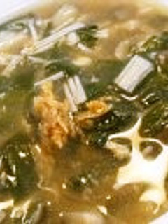 風邪気味の人に にらときのこのスープ-レシピのメイン写真