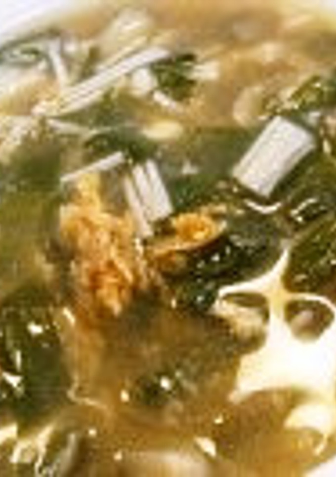 風邪気味の人に　にらときのこのスープ-レシピのメイン写真