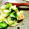 【10分】炙ベーコンとルッコラのポテサラ