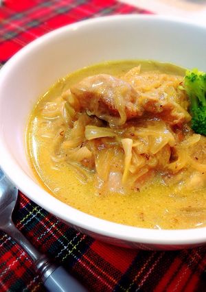 鶏肉のオニオンオイスターカレー-レシピのメイン写真