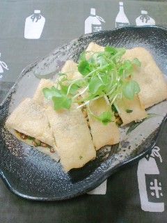 納豆キムチの油揚げ焼き-レシピのメイン写真