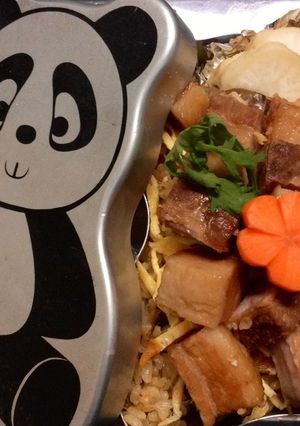 ご当地角煮めしべんとう-レシピのメイン写真