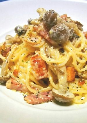 ◆簡単美味しい!カルボナーラ♪◆-レシピのメイン写真