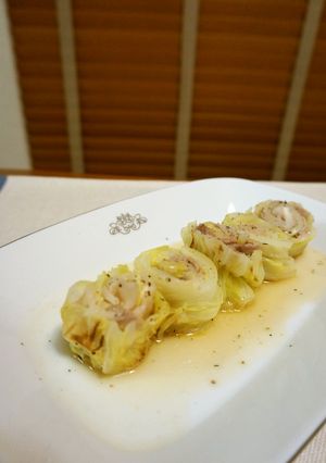 塩レモンで☆クルクル豚肉-レシピのメイン写真