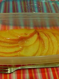 レンジでチン!リンゴのハニーバター-レシピのメイン写真