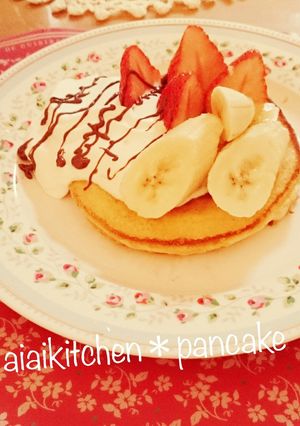 ふわ!もち!簡単!パンケーキ-レシピのメイン写真
