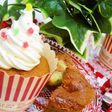 ♥クリスマスに♥ココアバナナカップケーキ