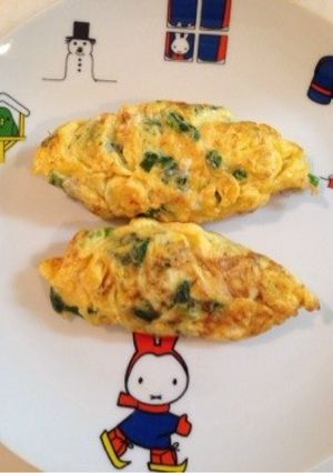 ほうれん草とチーズのミニオムレツ♪-レシピのメイン写真