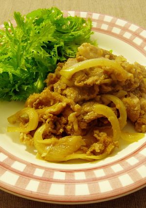 大葉にんにく醤油ｄｅしょうが焼き♪-レシピのメイン写真