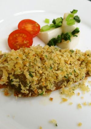 赤シタビラメのソテー香味パン粉がけ-レシピのメイン写真