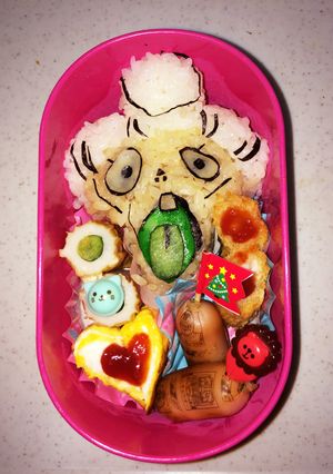 妖怪ウォッチ バクロ婆 キャラ弁 簡単♪-レシピのメイン写真