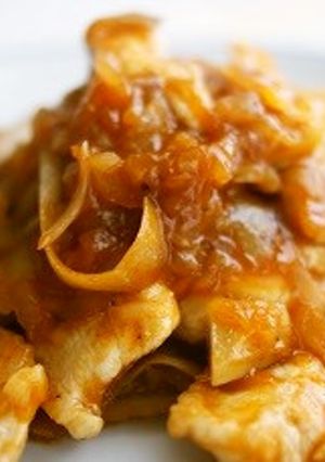 鶏ごぼうのチリソース-レシピのメイン写真