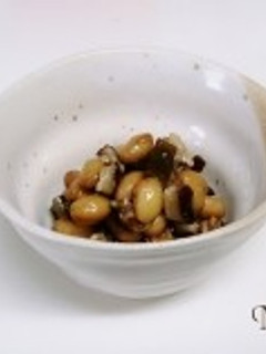 無塩料理☆大豆昆布の煮物-レシピのメイン写真
