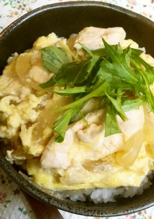☆とろふわ親子丼☆-レシピのメイン写真