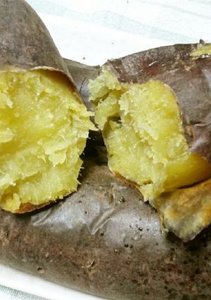 ほっこり♪まったり♪絶対美味しい！焼き芋-レシピのメイン写真