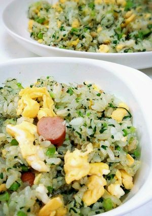 緑の☆元気チャーハン-レシピのメイン写真