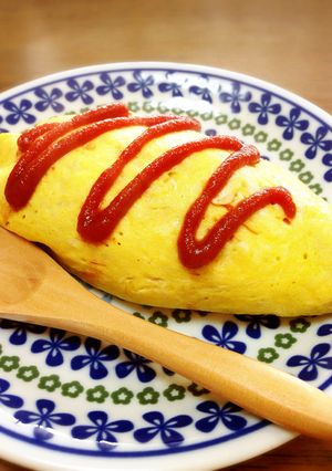 ちょっと大人の納豆オムライス-レシピのメイン写真
