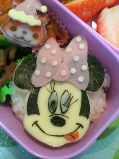 ☆ミニーちゃん☆キャラ弁☆-レシピのメイン写真