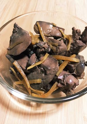 鳥レバーの和洋風煮-レシピのメイン写真