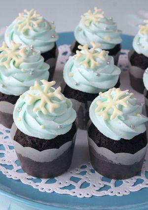 濃厚チョコレートカップケーキ♡-レシピのメイン写真