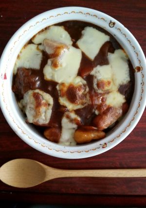 余り物☆ビーフシチューで☆簡単ドリア-レシピのメイン写真