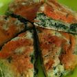 ほうれん草のパンケーキ