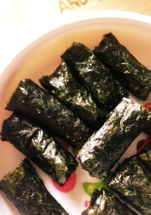 ＊離乳食後期〜簡単のり巻き？おにぎり？＊-レシピのメイン写真