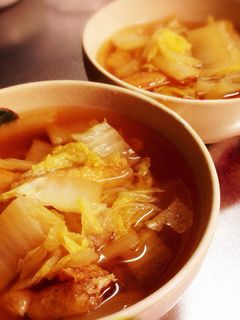 白菜と油あげの煮浸し-レシピのメイン写真