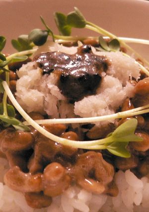 味噌ダレ・おろし納豆丼♪-レシピのメイン写真