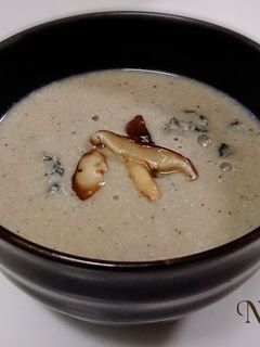 無塩料理☆椎茸と里芋の濃厚豆乳ポタージュ-レシピのメイン写真