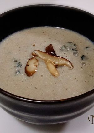 無塩料理☆椎茸と里芋の濃厚豆乳ポタージュ-レシピのメイン写真