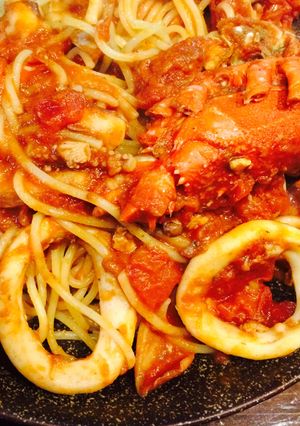 トマトソースパスタ 簡単-レシピのメイン写真