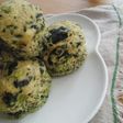 ほうれん草蒸しパン
