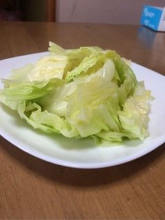 キャベツの温野菜-レシピのメイン写真