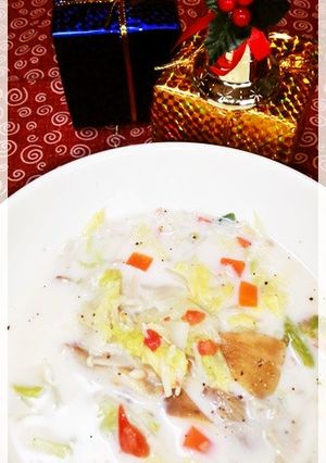 茸のお蔭で♪とろ~りチャウダ~♪-レシピのメイン写真