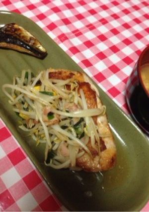 ニラもやしソテー-レシピのメイン写真