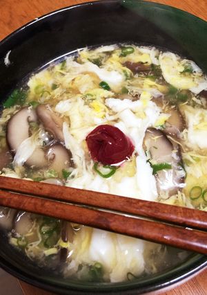 夜食にも♡余った素麺であんかけにゅうめん-レシピのメイン写真