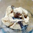 レンジで簡単~。わらび餅の黒蜜かけ