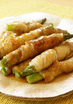 アスパラの肉巻きソテー-レシピのメイン写真