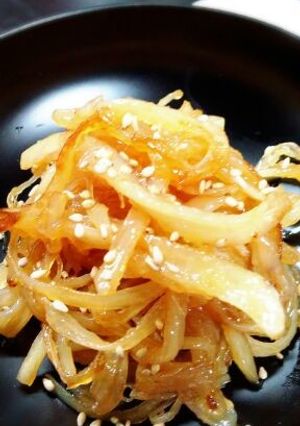 おせちに♪さきいかの黄金照り焼き♪-レシピのメイン写真