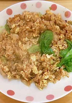 キムチ風味のチャーハン-レシピのメイン写真